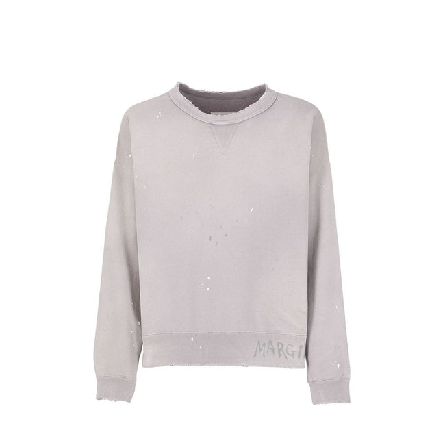 Maison Margiela Purple Cotton Sweatshirt