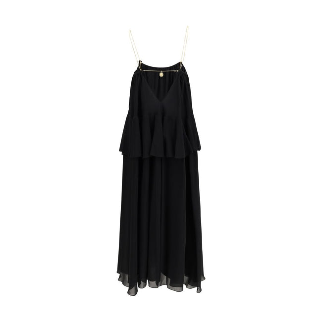Chloé Black Silk Casual Dress