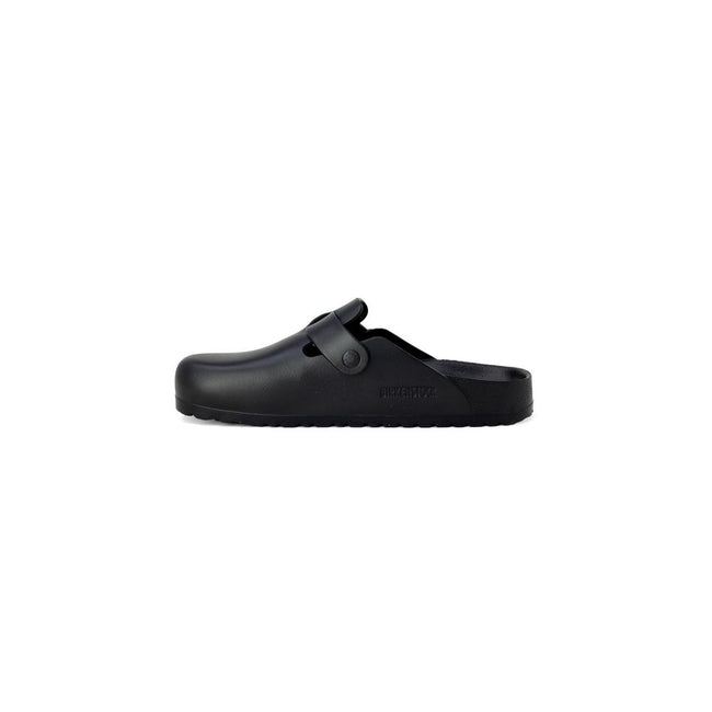 Birkenstock Black Artificial Leather Slippers