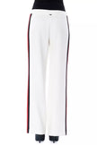 BYBLOS White Polyester Women Pants