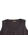 John Galliano Brown knit tank top