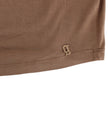 John Galliano Brown shortsleeved top