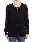 John Galliano Black wool cardigan