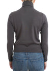 John Galliano Brown turtleneck cotton sweater