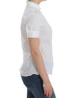 John Galliano White Cotton Shirt Top
