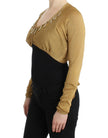 Cavalli Gold embellished gold shrug