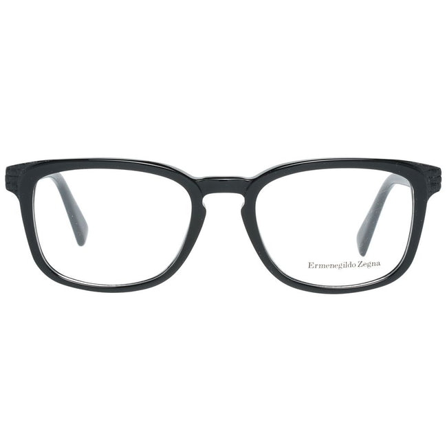 Ermenegildo Zegna Black Plastic Glasses (Frames)
