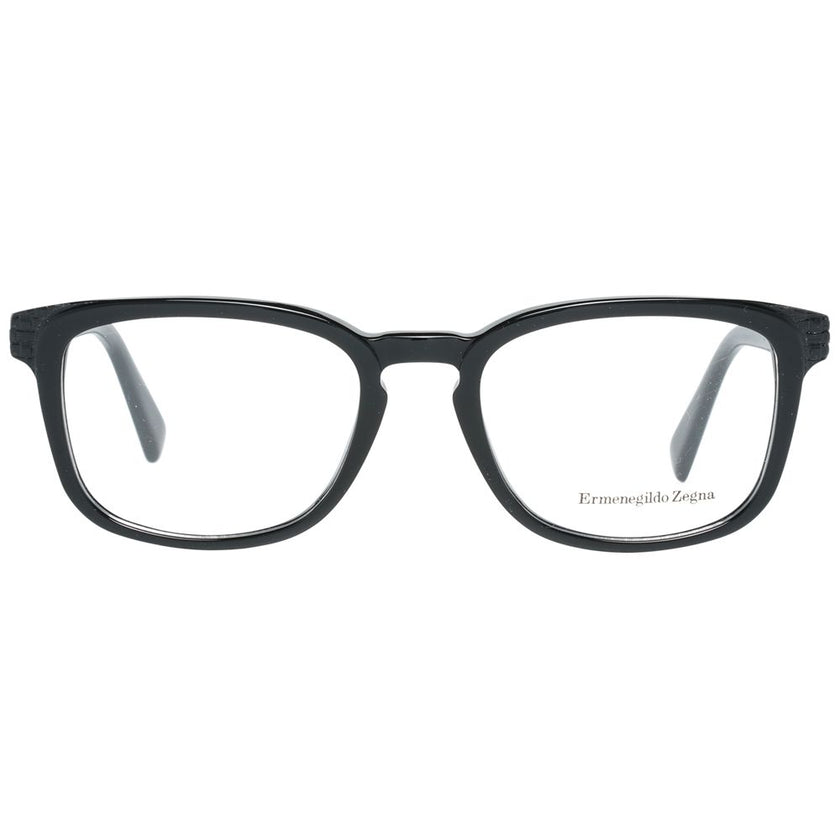 Ermenegildo Zegna Black Plastic Glasses (Frames)