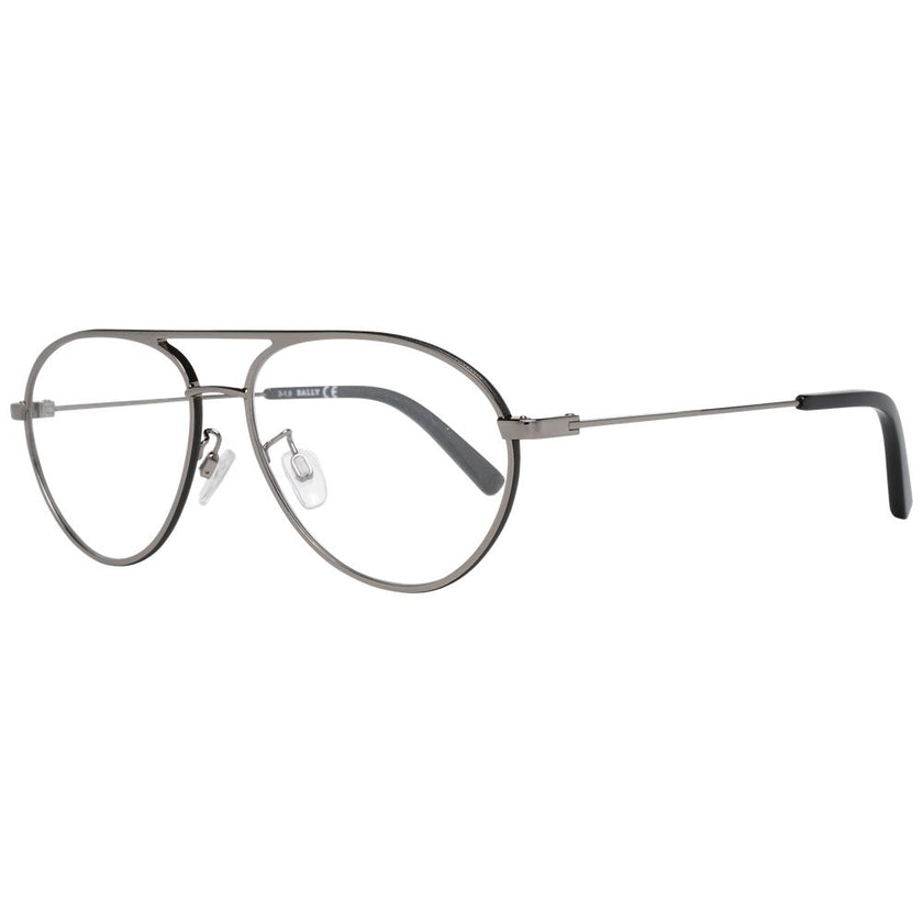 Bally Gray Metal & Plastic Glasses (Frames)