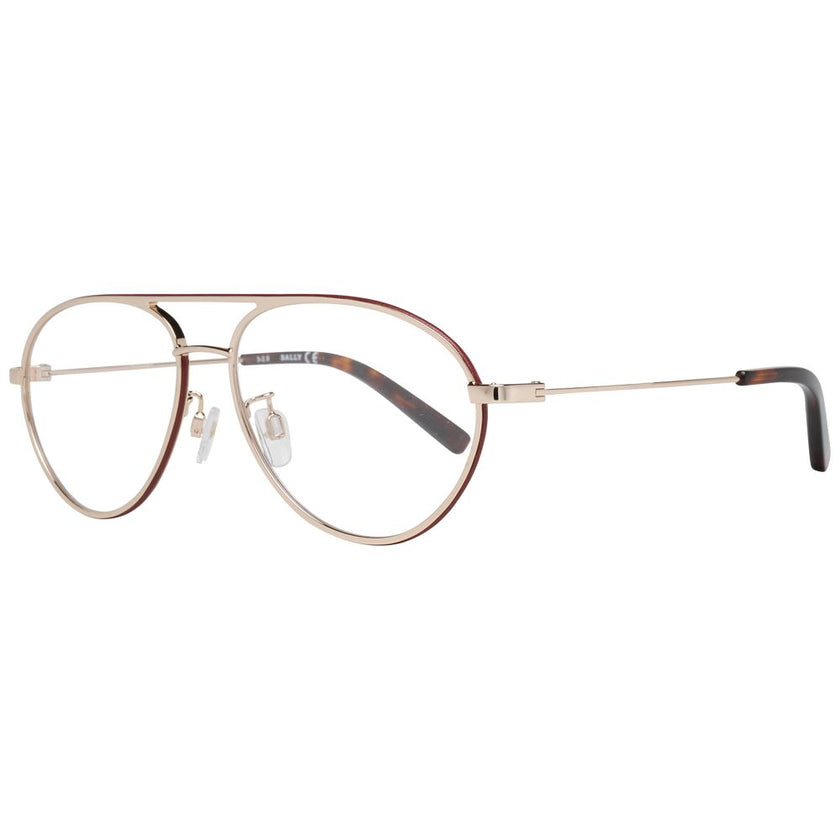 Bally Rose Gold Metal & Plastic Glasses (Frames)