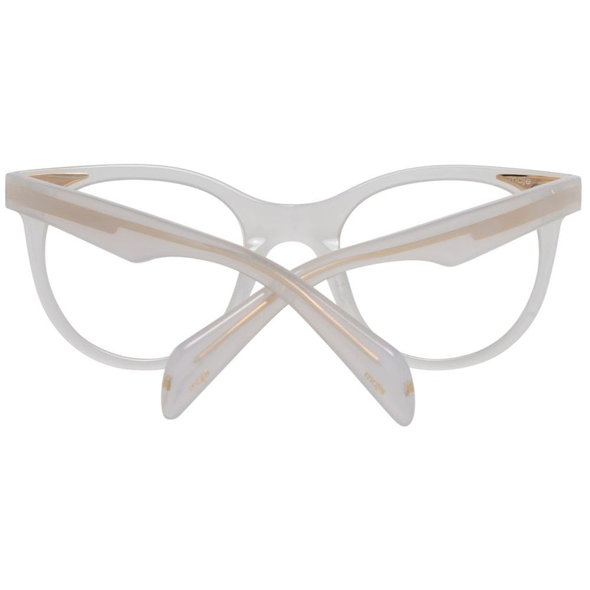 Maje White Plastic Glasses (Frames)
