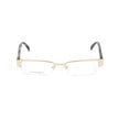Alexander McQueen Gold Metal Glasses (Frames)
