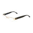 Alexander McQueen Gold Metal Glasses (Frames)