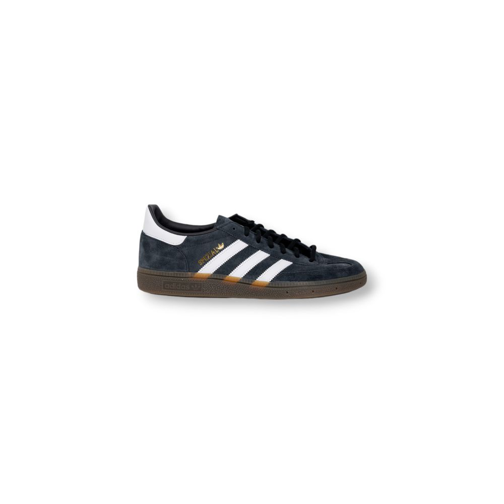 Adidas Originals Black Suede Leather Low Top Sneakers