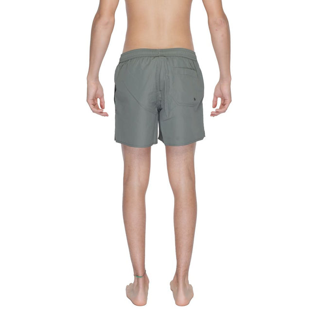 Emporio Armani Underwear Green Polyester Swim Shorts