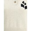Marant Etoile White Cotton Sweatshirt