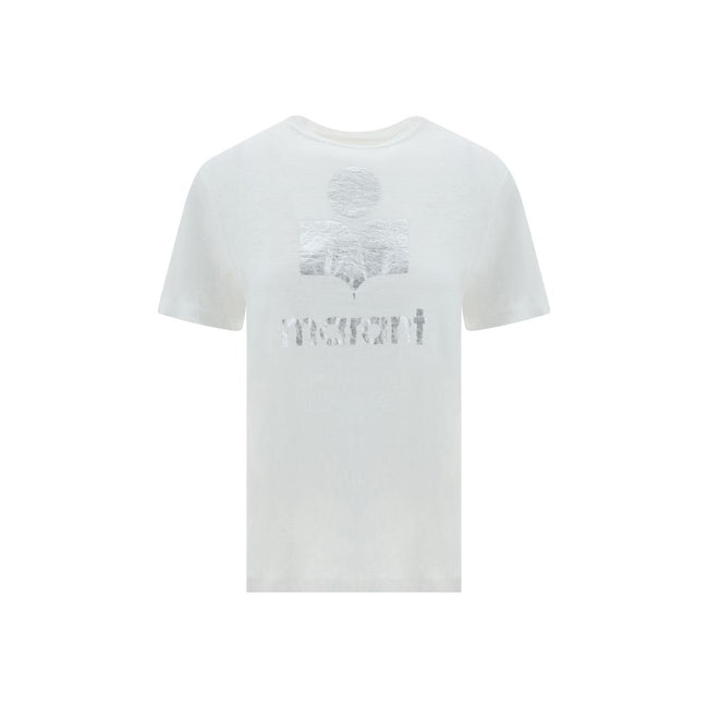 Marant Etoile White Linen T-Shirt