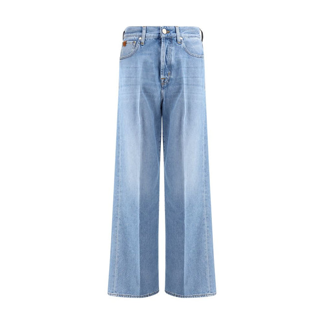 Jacob Cohen Light Blue Cotton Jeans Denim