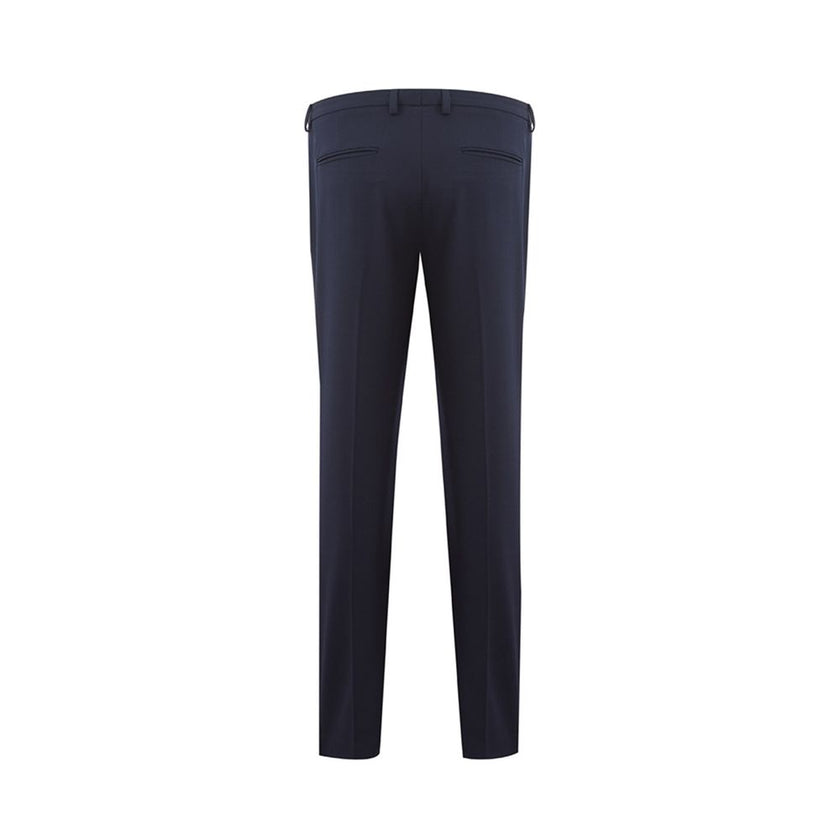 Lardini Blue Wool Dress Pants