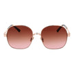 Sandro Rose Gold Acetate Sunglasses