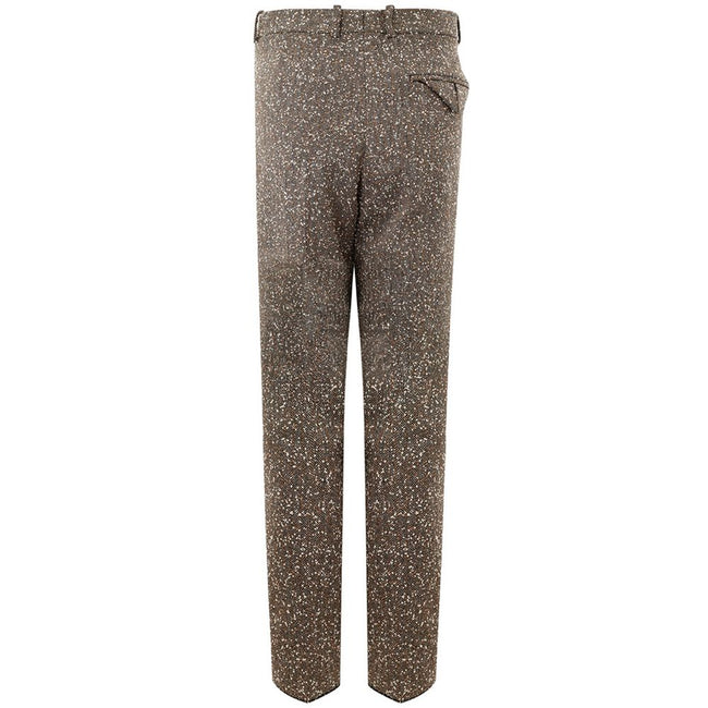 Bottega Veneta Multicolor Viscose Casual Pants