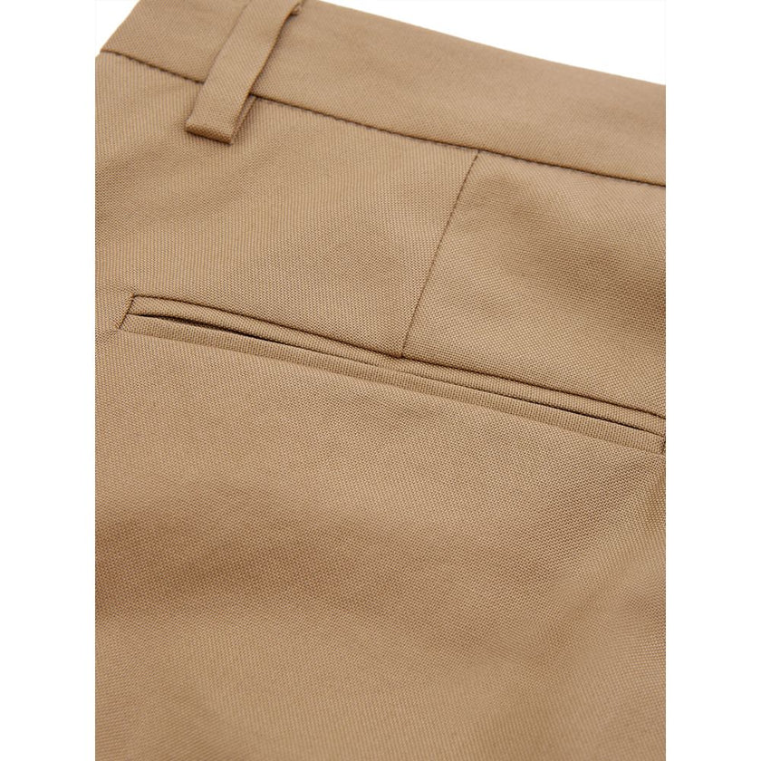 Lardini Brown Cotton Chino Pants