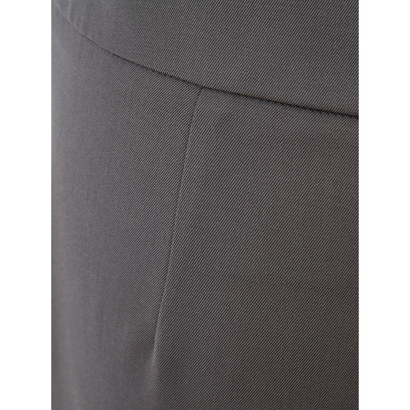 Lardini Gray Wool Casual Pants