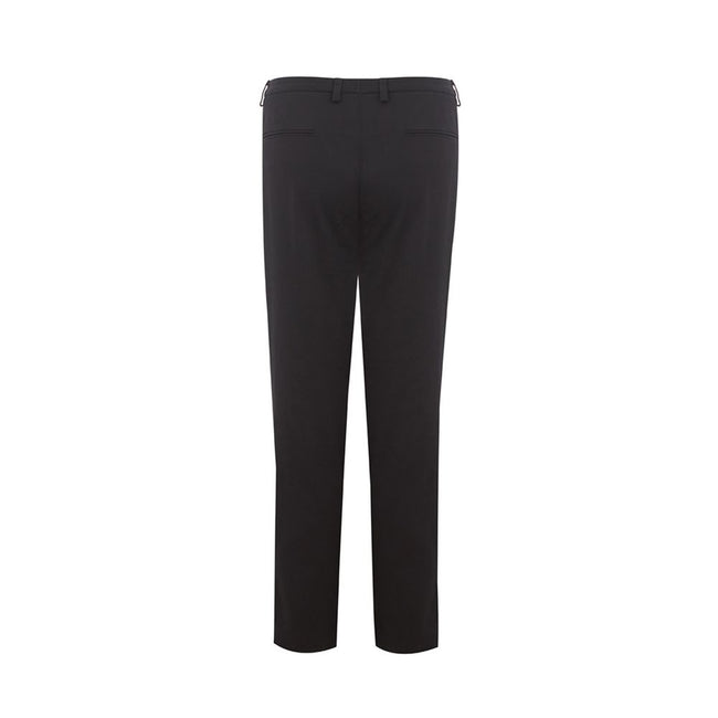 Lardini Black Cotton Chino Pants
