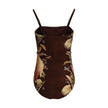 Zimmermann Brown Polyamide One-Piece Swimsuit
