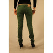 John Galliano Green Cotton Women Jean