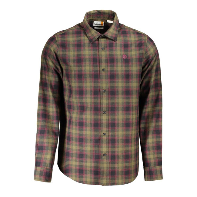Timberland Green Cotton Men's Shirt