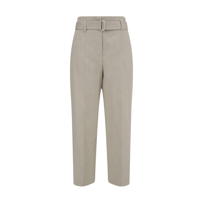 Brunello Cucinelli Cream Cotton Casual Pants