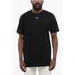 Off-White Black Cotton ARROW Crew-neck T-shirt