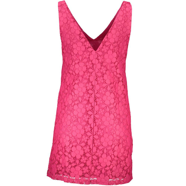 Desigual Pink Viscose Women Dress