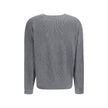 Brunello Cucinelli Gray Cotton Sweatshirt
