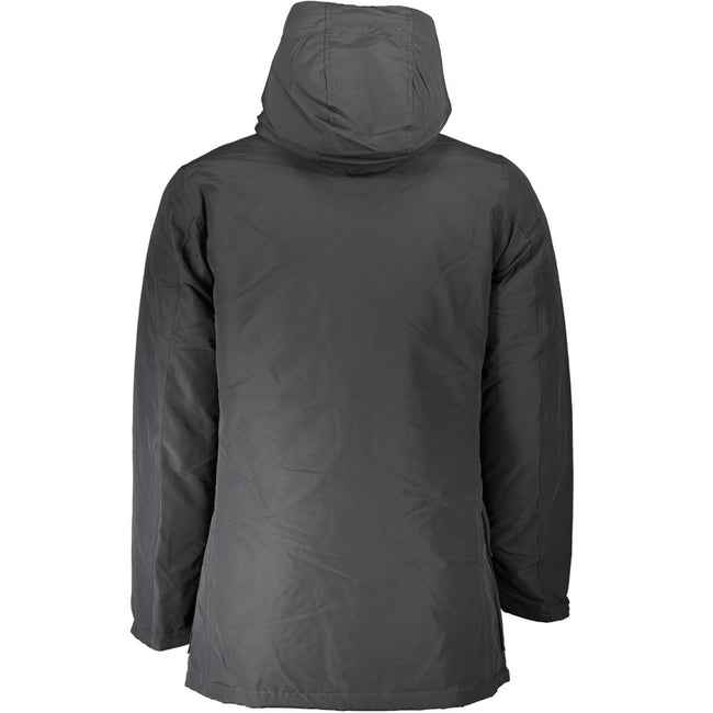 Woolrich Gray Cotton Men Jacket