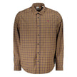 Timberland Yellow Cotton Men Shirt