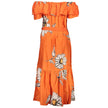 Desigual Arancione Cotton Women Dress