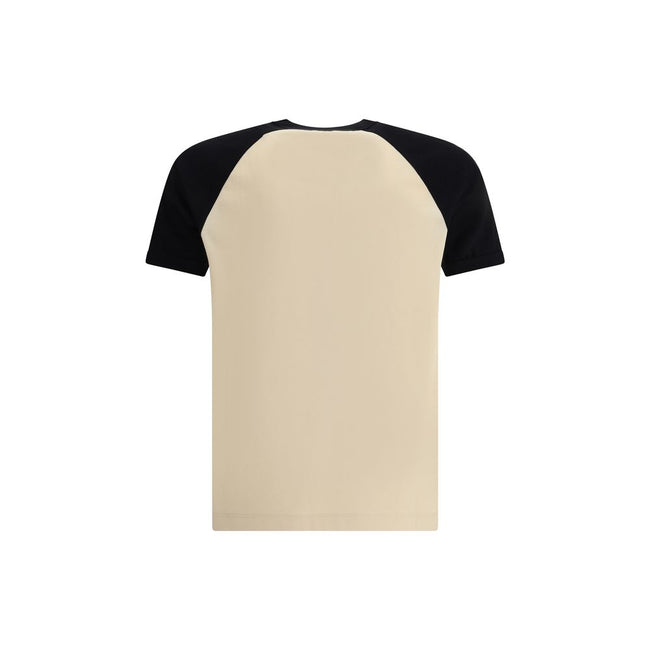 Valentino Cream Cotton T-Shirt