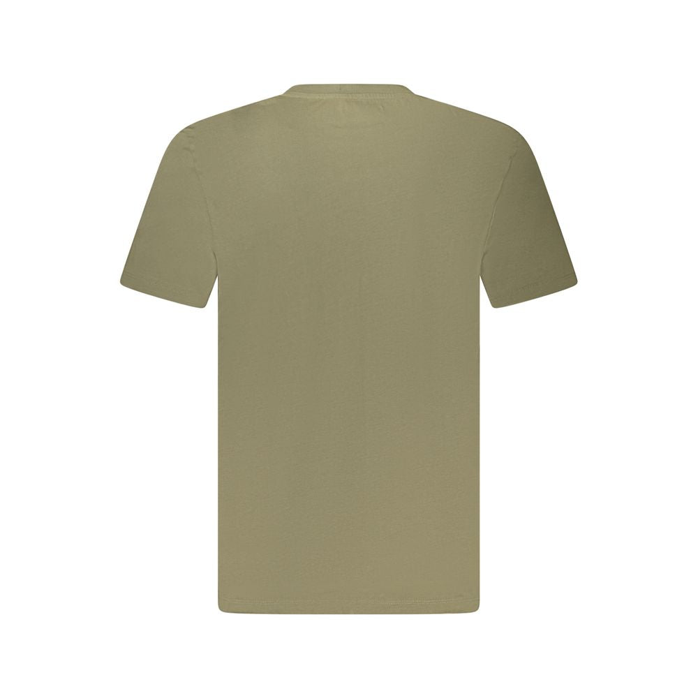 Timberland Verde Cotton Men T-Shirt