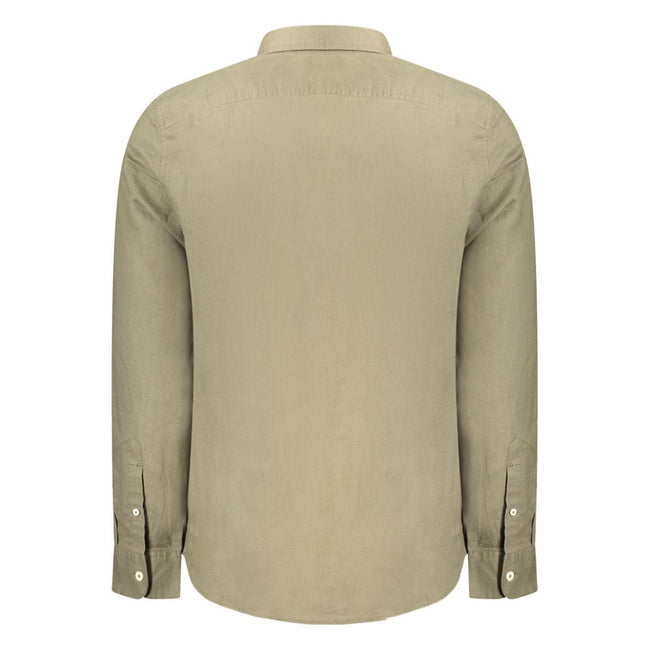 Timberland Verde Linen Men Shirt