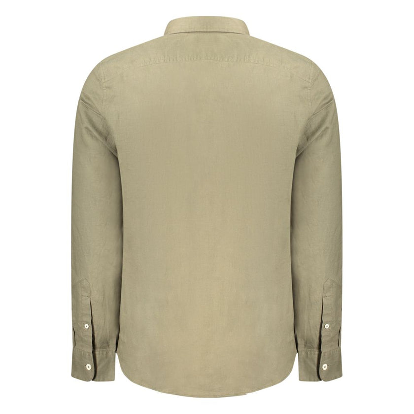 Timberland Verde Linen Men Shirt