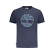 Timberland Blue Cotton Men T-Shirt