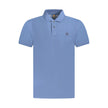 Timberland Blue Cotton Men Polo Shirt