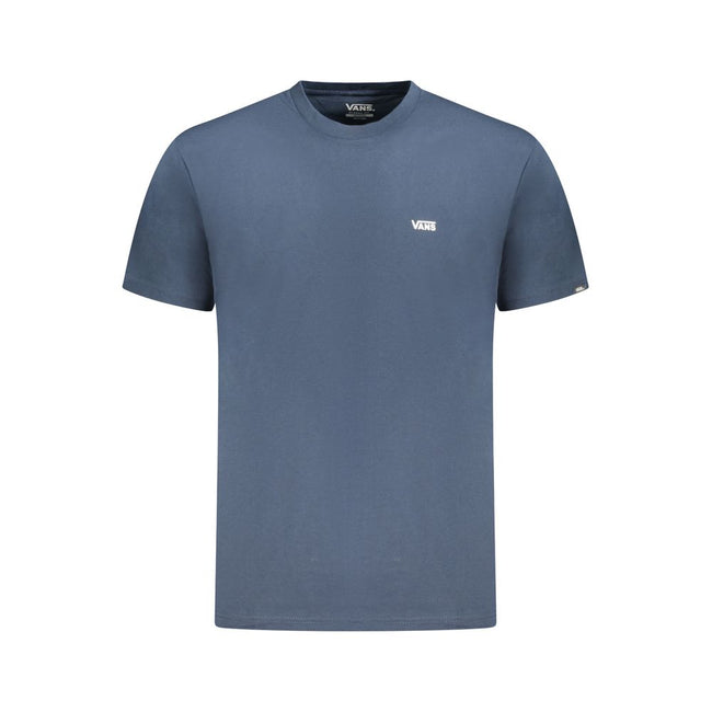 Vans Blue Cotton Men T-Shirt
