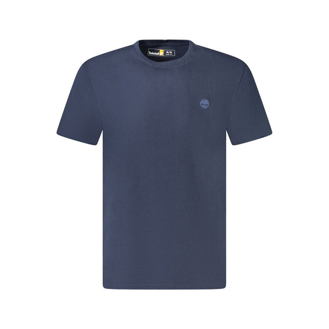 Timberland Blue Cotton Men's T-Shirt