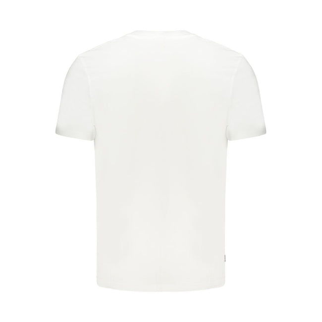 Timberland White Cotton Men T-Shirt