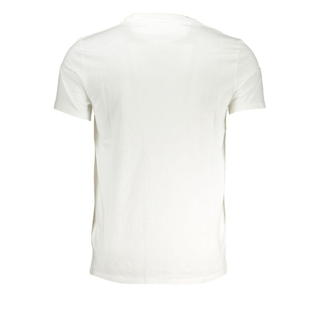 Timberland White Cotton Men T-Shirt