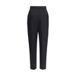 Balmain Black Wool Dress Pants