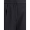 Balmain Black Wool Dress Pants